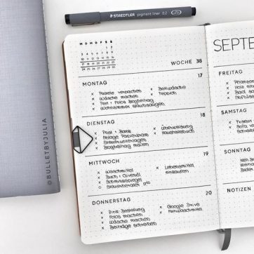 Bullet Journal Fonts